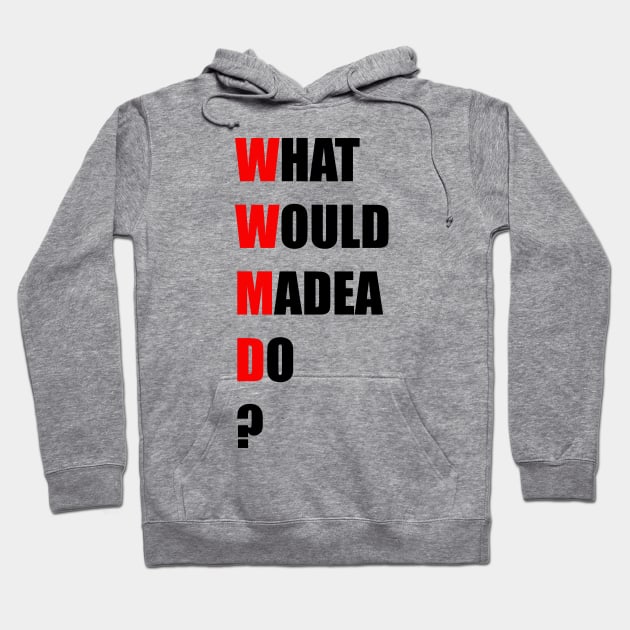 WWMD? Hoodie by ArtzeeFartzee